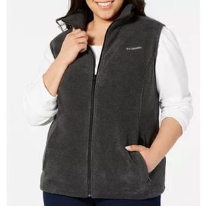 Columbia Benton Springs Black Fleece Vest